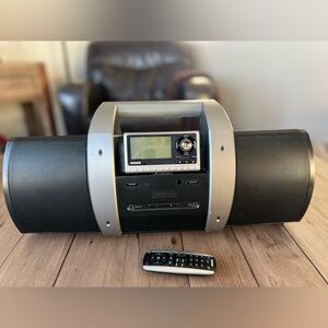 Sirius Satellite Radio Boom Box and Tuner Receiver SubX1
